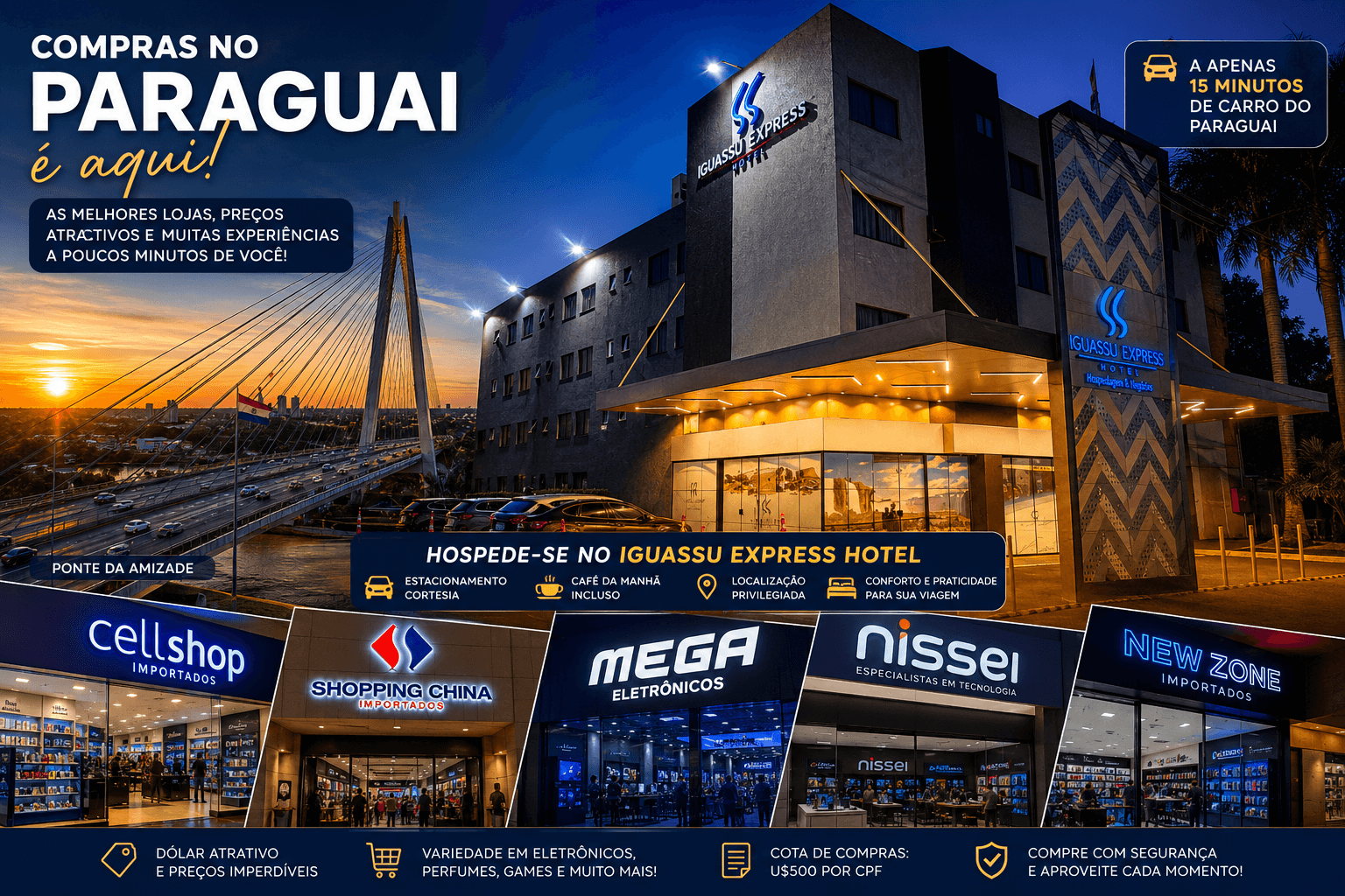 Compras no Paraguai